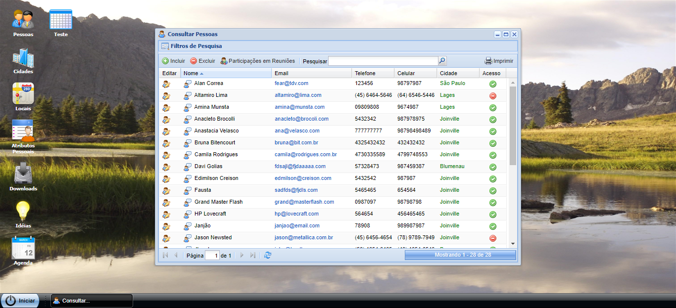 ADHONEP Meetup System — screenshot 4