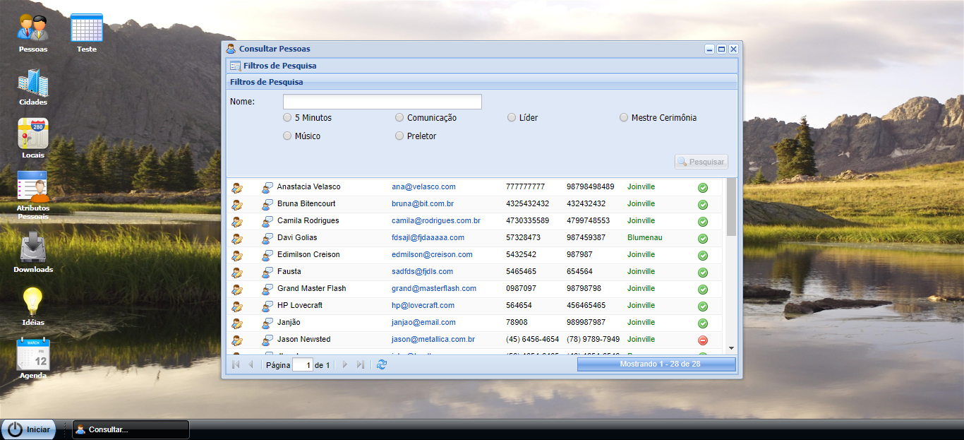 ADHONEP Meetup System — screenshot 5