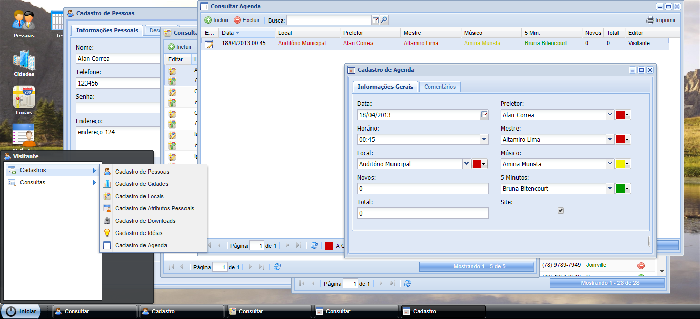 ADHONEP Meetup System — screenshot 6