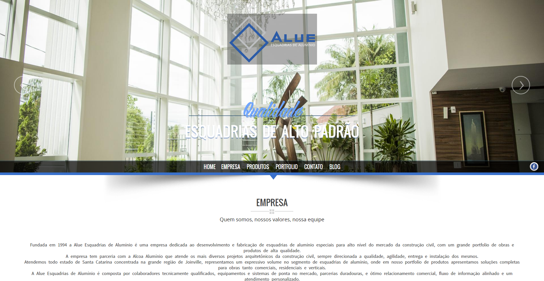 Alue Esquadrias screenshot