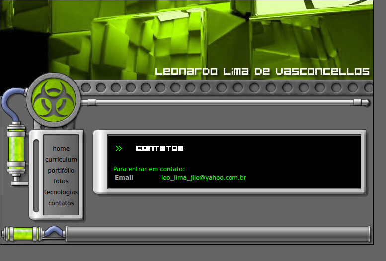 Leonardo Vasconcellos — First Website — screenshot 7