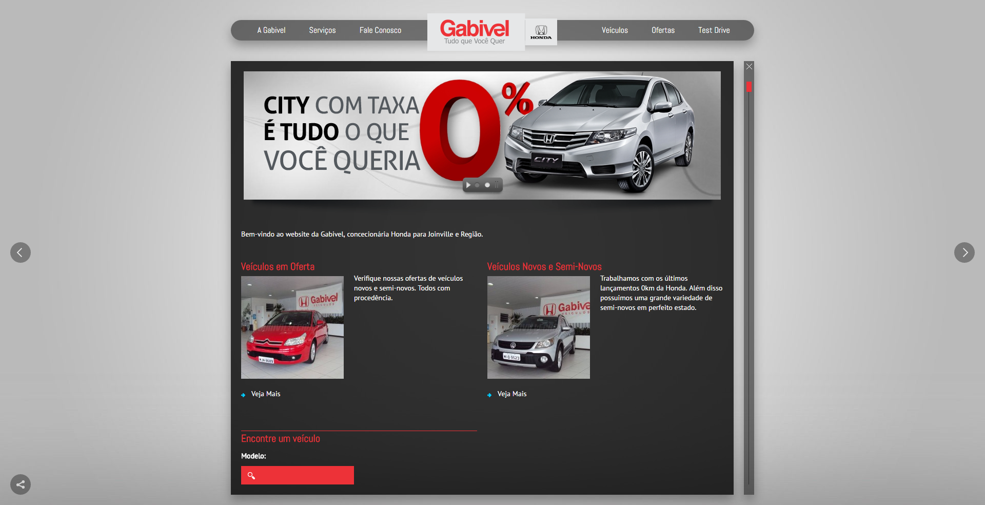 Gabivel Honda screenshot