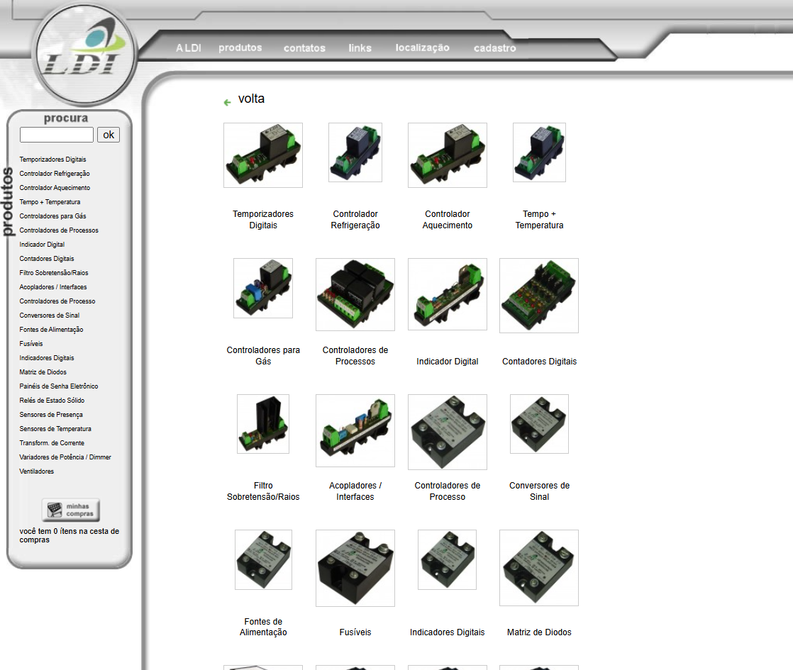 LDI Eletrônica Industrial screenshot