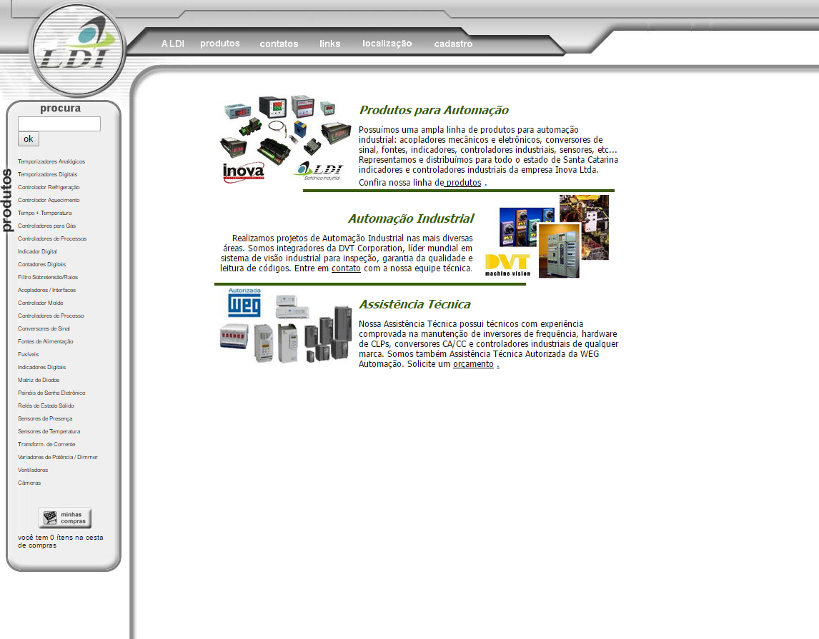 LDI Eletrônica Industrial — screenshot 4