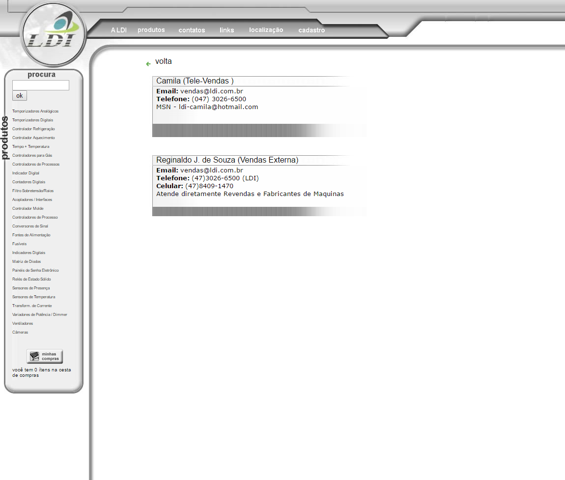LDI Eletrônica Industrial — screenshot 7