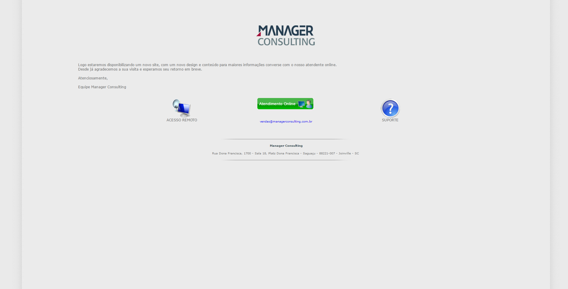 Manager Consulting screenshot