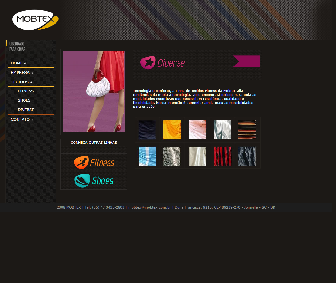 Mobtex Tecidos de Alto Desempenho — screenshot 3