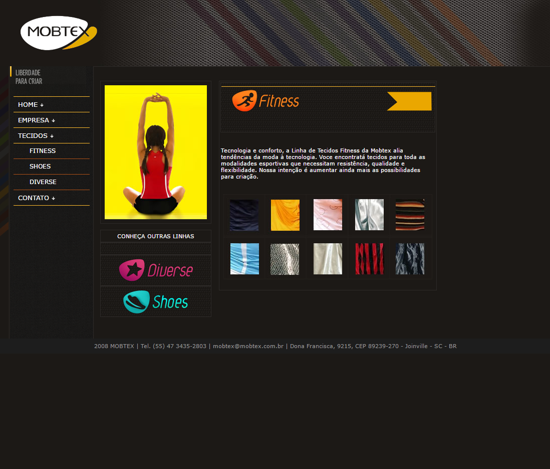 Mobtex Tecidos de Alto Desempenho — screenshot 5