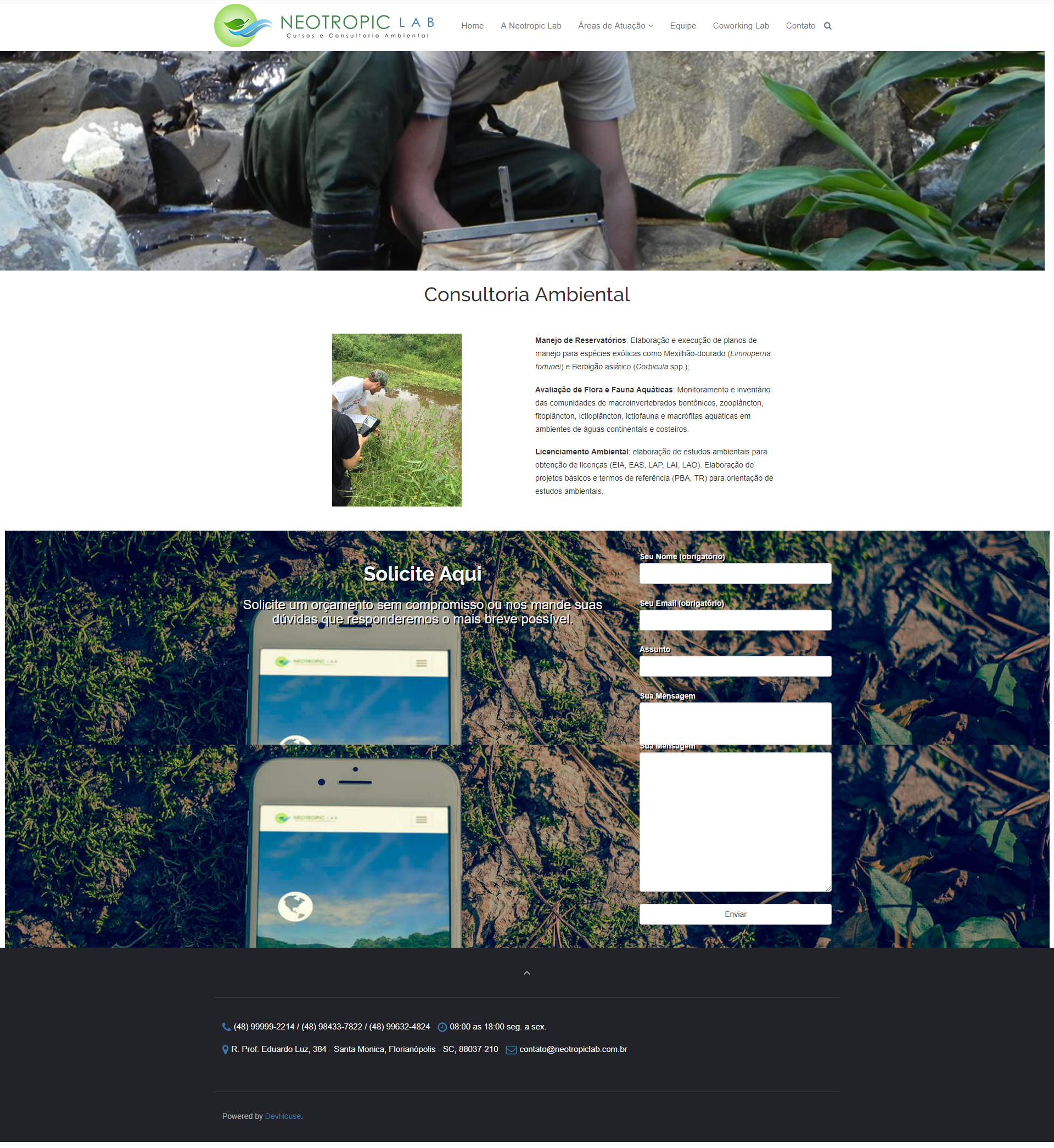 Neotropic Lab — screenshot 2