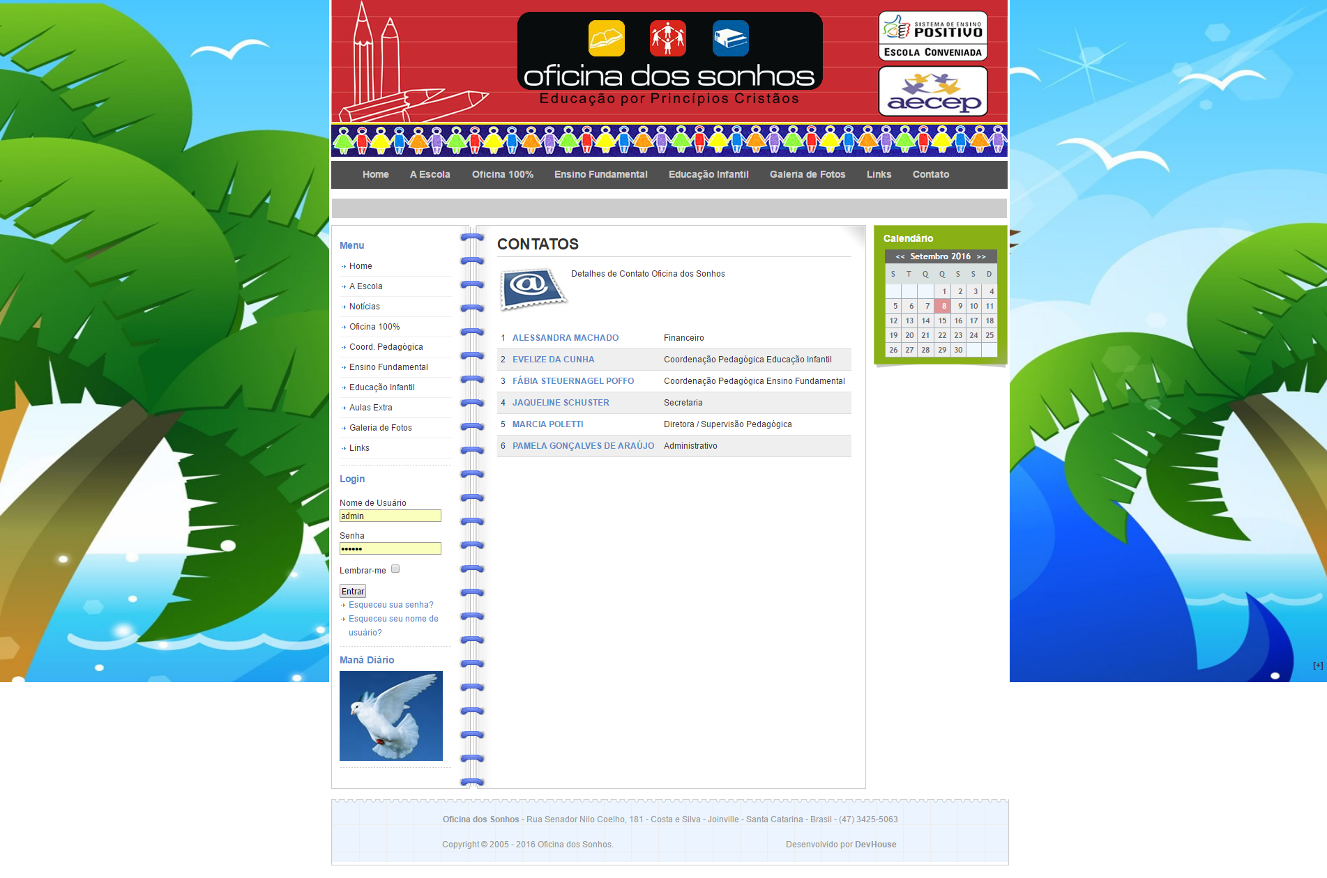 Escola Oficina dos Sonhos — screenshot 4
