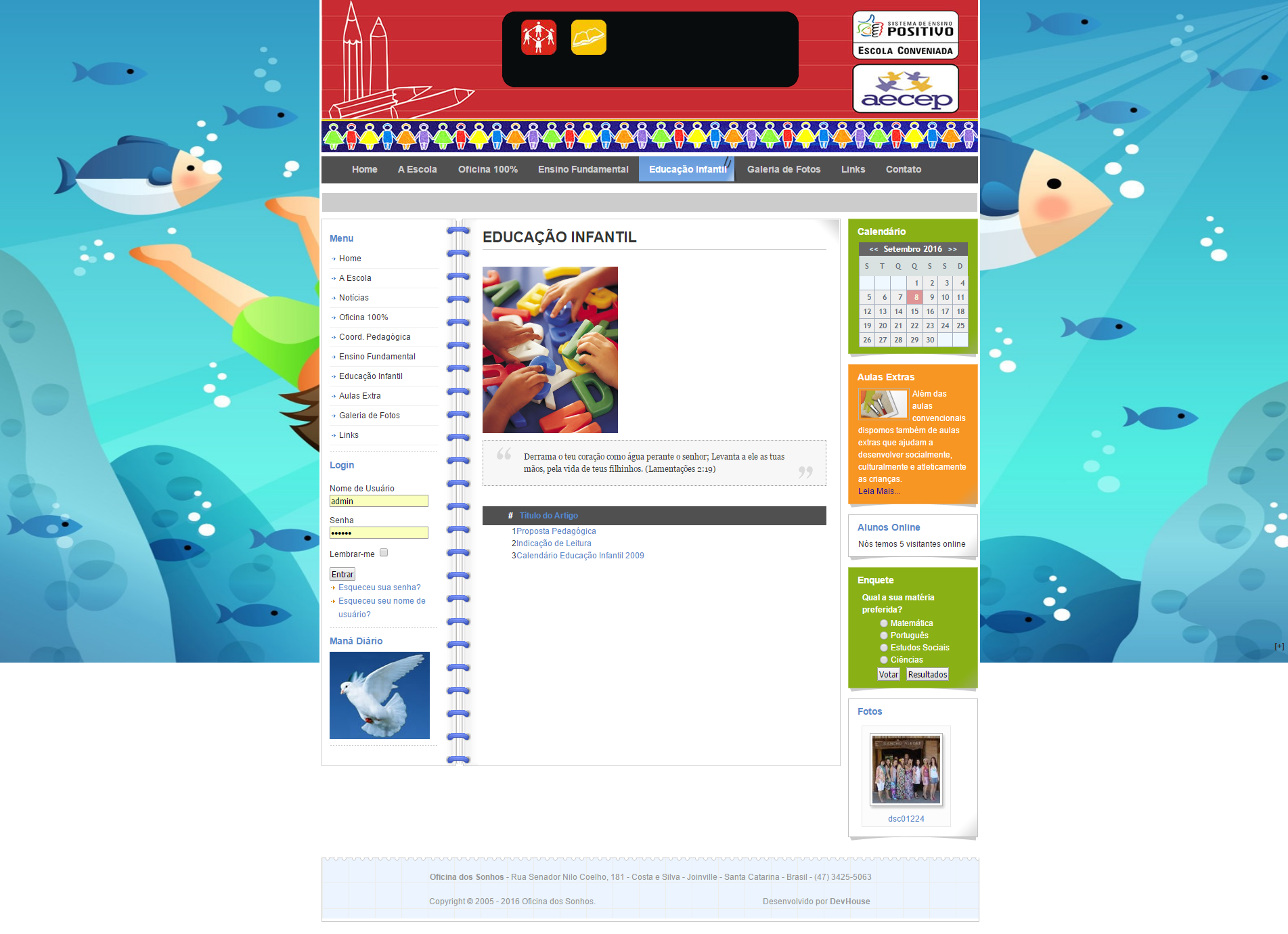 Escola Oficina dos Sonhos — screenshot 5
