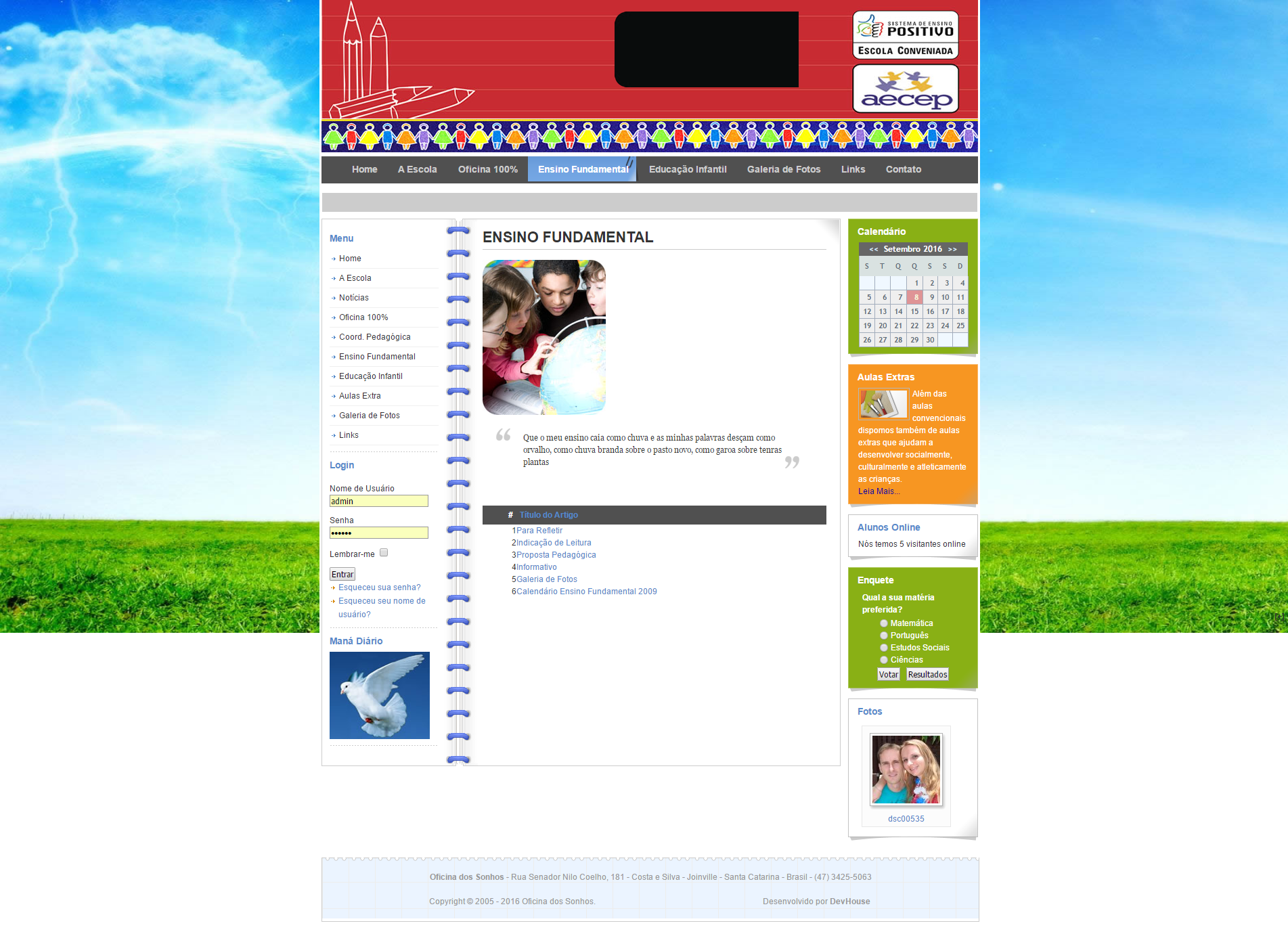 Escola Oficina dos Sonhos — screenshot 6