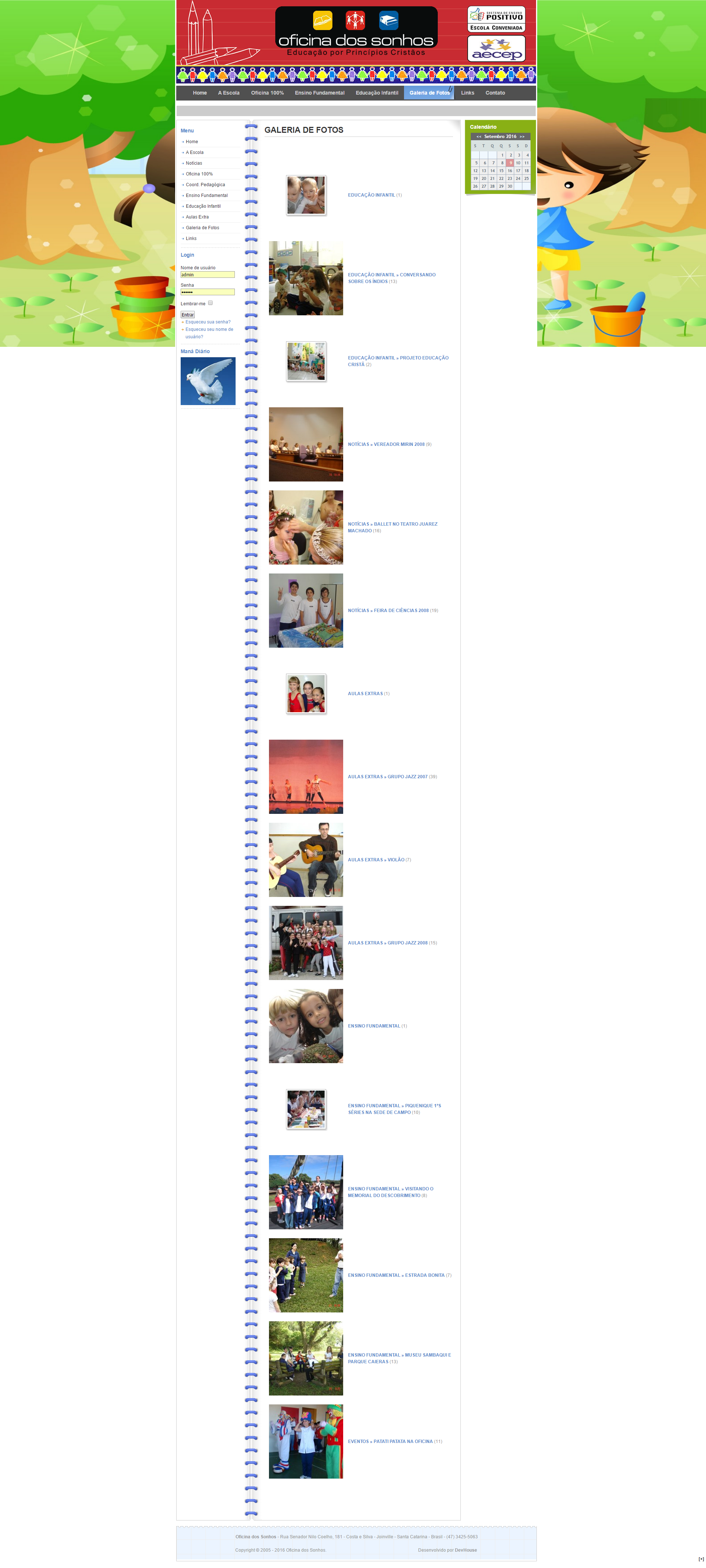 Escola Oficina dos Sonhos — screenshot 8