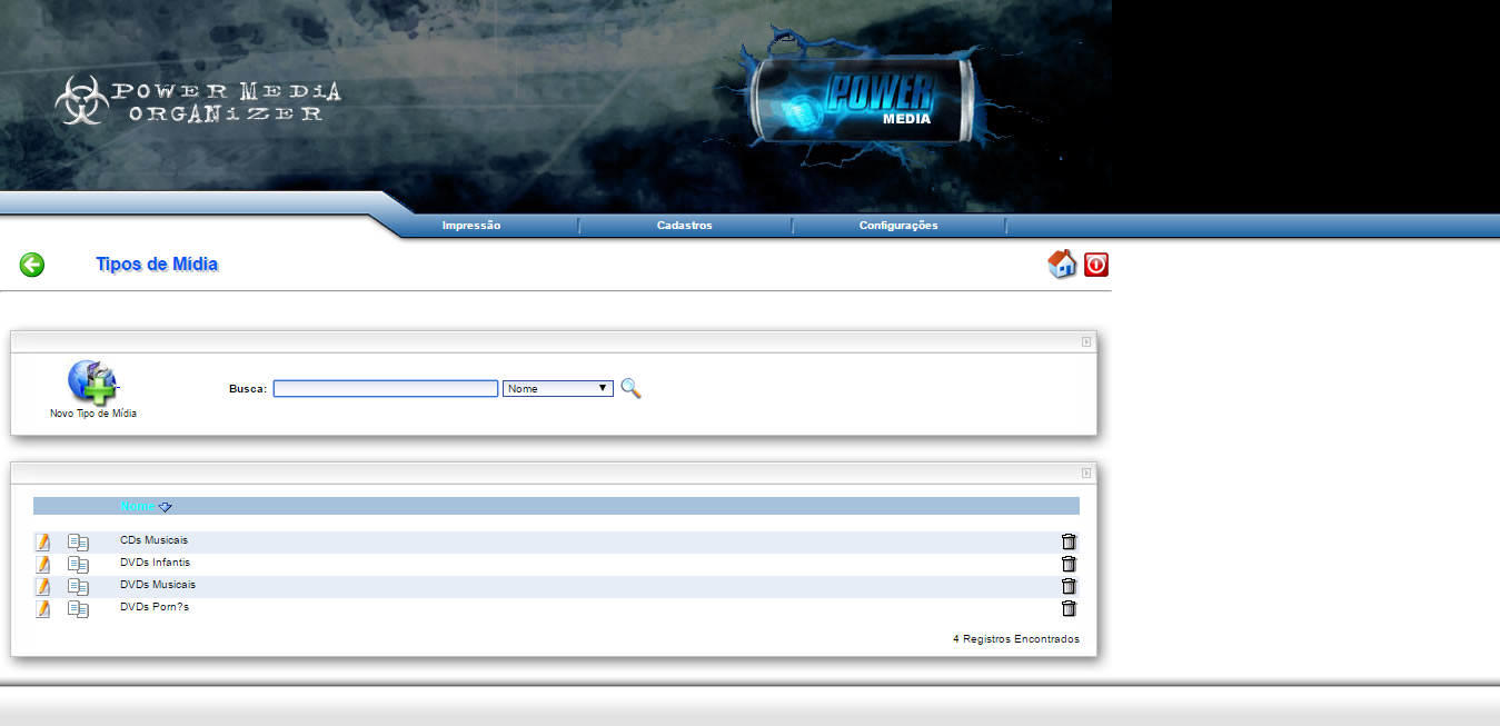 PowerMedia Organizer — screenshot 4