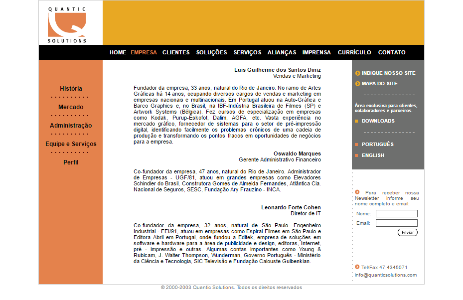 Quantic Solutions Portal & CMS — screenshot 2