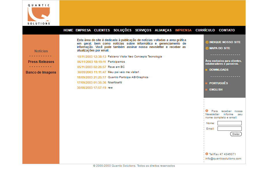 Quantic Solutions Portal & CMS — screenshot 5