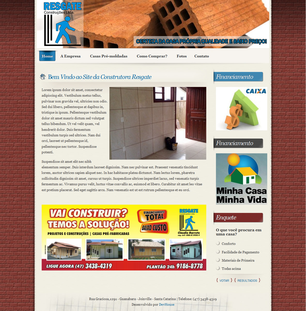 Resgate Construções screenshot