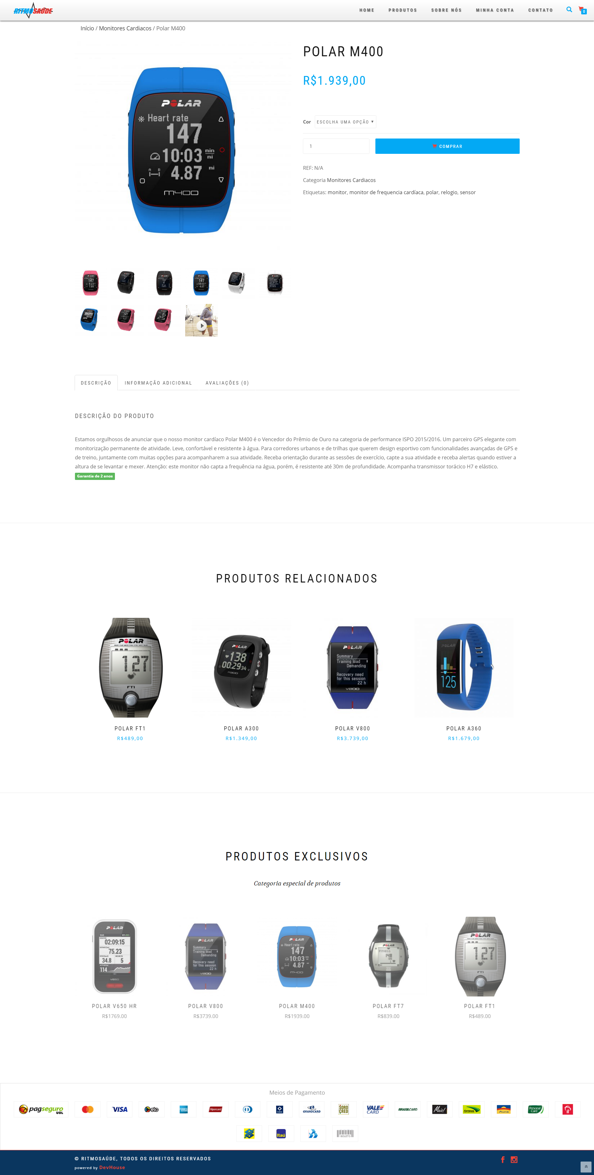 RitmoSaúde E-commerce — screenshot 4