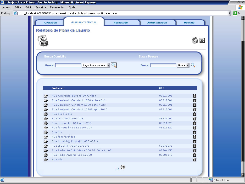 Projeto Social Futura — screenshot 5