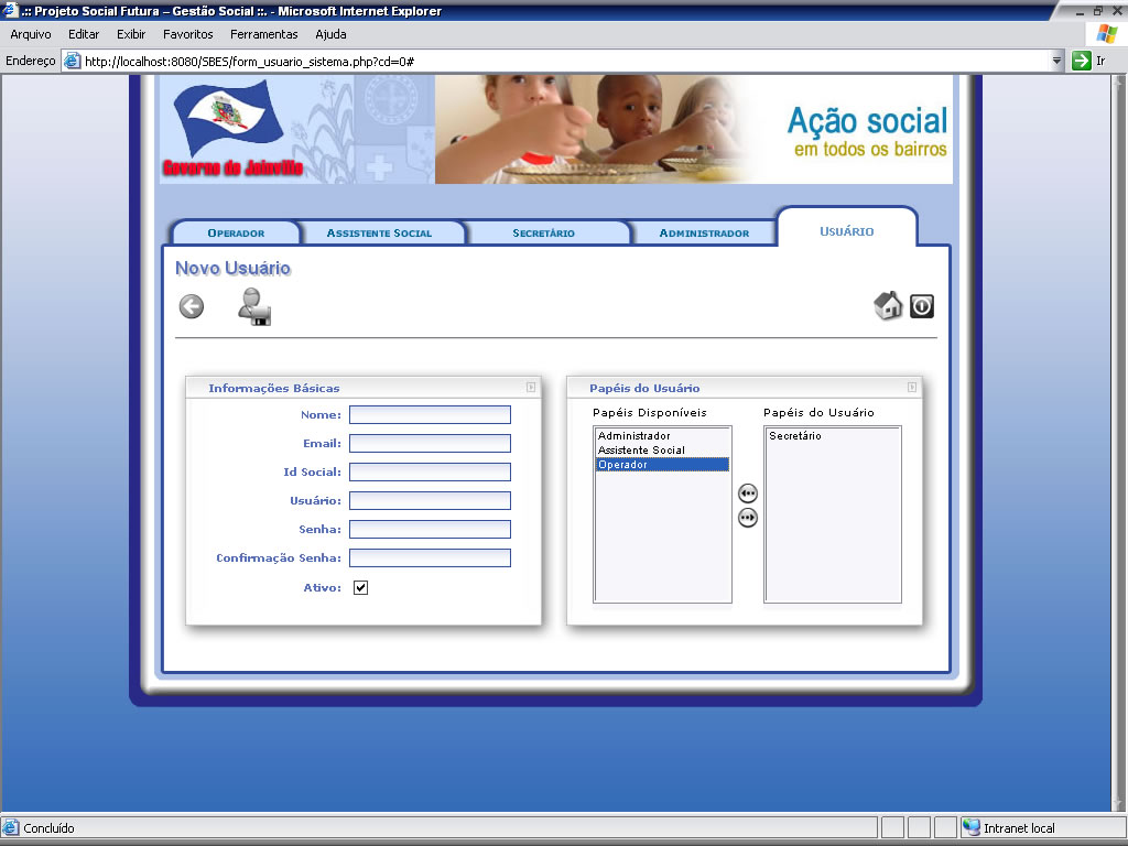 Projeto Social Futura — screenshot 8