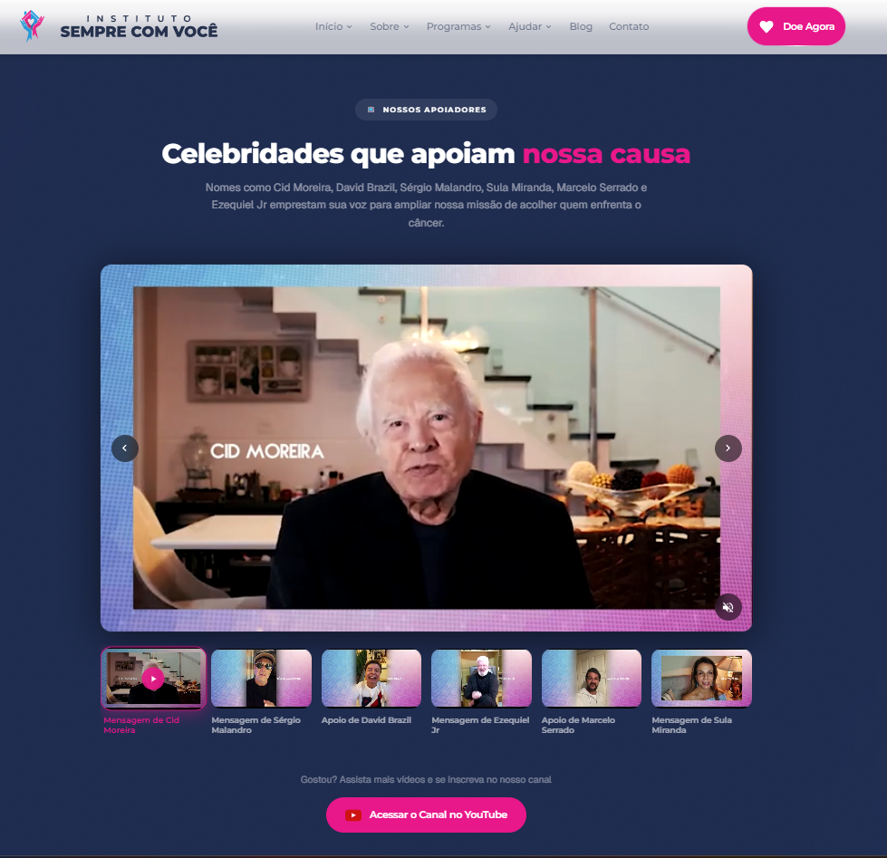 Instituto do Câncer Sempre Com Você — screenshot 17