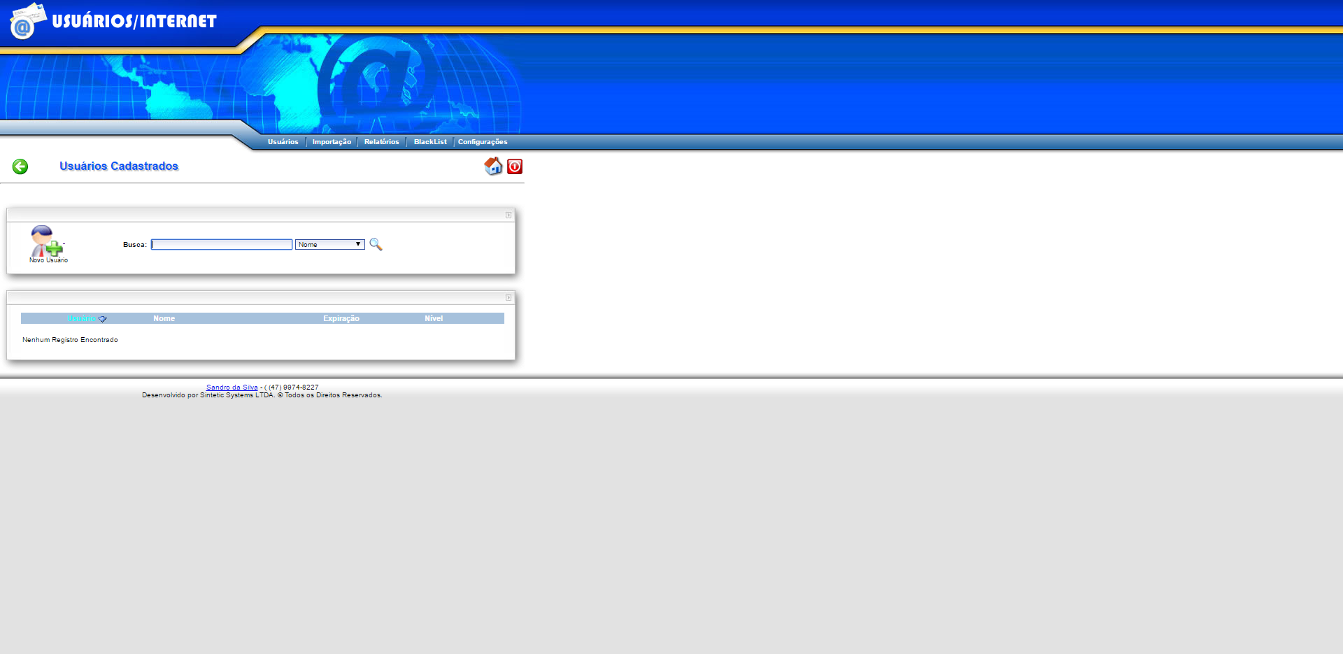 Squid Proxy User Console — screenshot 8